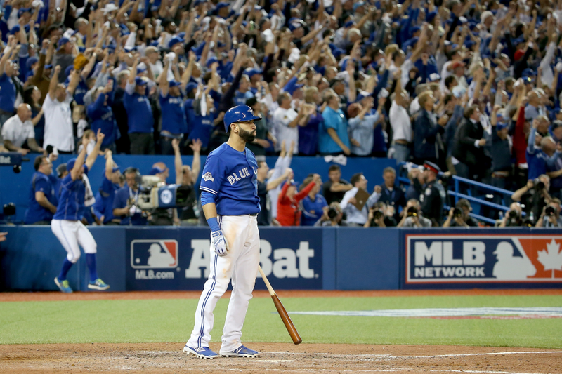 Illustration for article titled Jose Bautista's Righteous Bat Flip Is The Only Thing That Matters